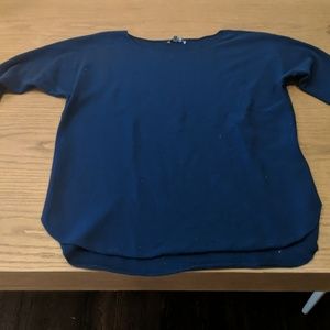 Vince blue boatneck sweater